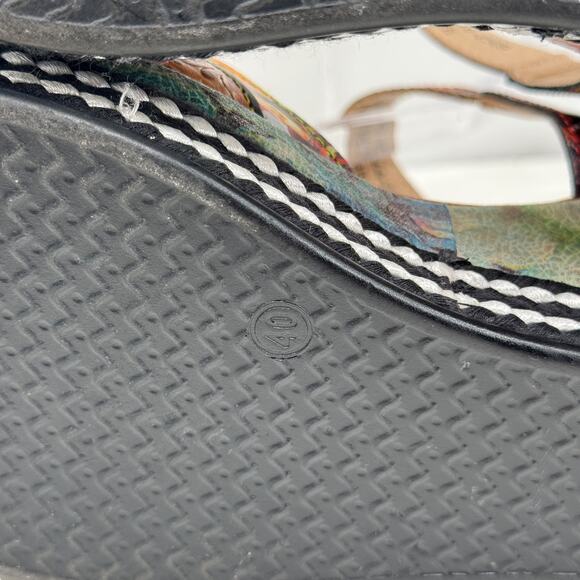 L'Artiste Spring Step Whimsy Sandal Vanille Camel Flavour SZ 40 9 Women's Pink - Picture 11 of 14